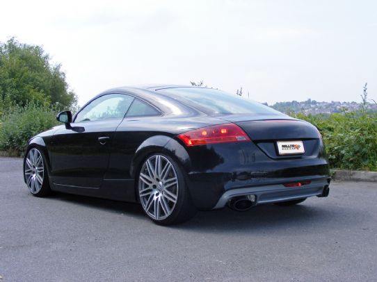 101714 - Milltek TT 2WD MK2 Ceramic Black - Oval (Cat Back)