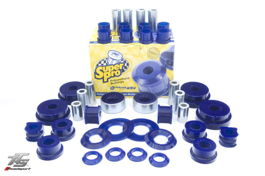 2000059 - Mk1 SuperPro Front & Rear Suspension Bush Kit (Alignment Adjustment Kit & H&R ARB Bush Kits)