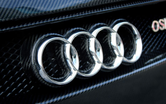 202466 - OSIR - Audi Logo Base Support (Carbon)