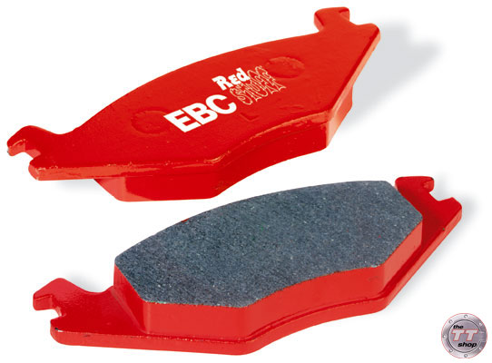 600504 - EBC Red Stuff Pads Rear - TT 180/225