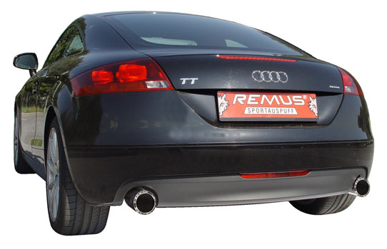 600714 - Remus TT Mk2 Quattro 3.2 v6 Duplex Rear Silencer