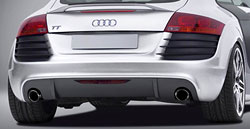 202204 - Caractere - Mk2 Rear Bumper without parking sensors with exhaust L & R for 2.0T & 3.2 V6